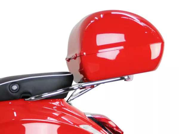 Topcase - PIAGGIO Vespa- 32l, dragon red (894)- Vespa LX, Vespa S, Vespa PX  fits also Vespa Primavera, Sprint, LX, GTS, ET2, ET4