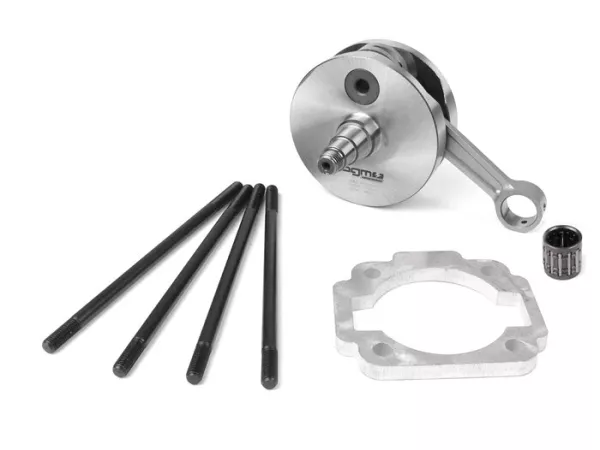 Kit poros engkol -BGM Pro Racing pipi penuh langkah 54mm, batang penghubung 105mm- Vespa PK125 XL2, PK125 ETS (kerucut Ø 24mm)