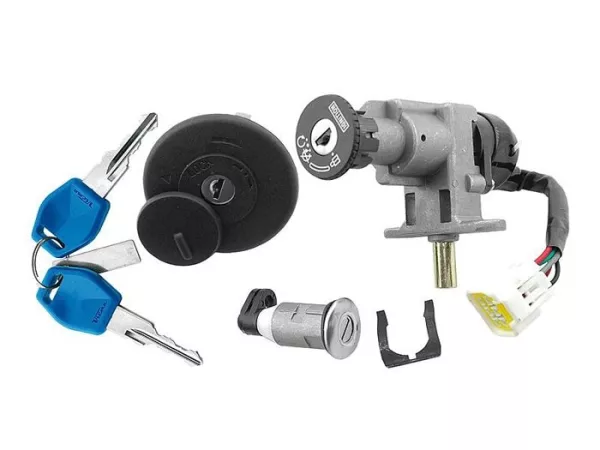 Låssats -OEM KVALITET- Keeway Focus 50 ccm, Fakta, RY8 WD