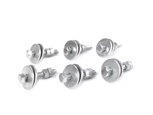 Schroevenset voor linker zijdeksel -OEM KWALITEIT- Vespa Wideframe V1-V15, V30-V33, VN, VM, VB, VL, VNA, VNB, VBA, VBB, GS150 / GS3, GL150 (VLA1T), Super, Sprint150 (VLB1T), GT125 (VNL2T), GTR125 (VNL2T)