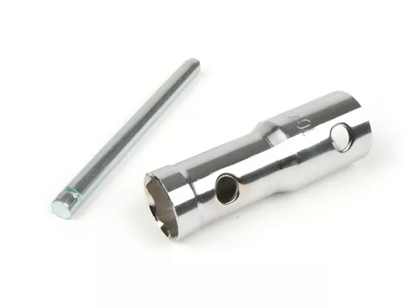 Zündkerzenschlüssel -UNIVERSAL- SW18 + SW21 für 12mm + 14mm Zündkerzen (NGK D + B)