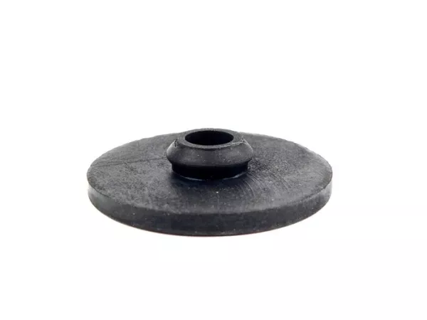 Rubberen buffer accu -VESPA Ø=40mm x 3,5mm- Vespa PX, T5 125cc, PK S, PK XL, Cosa - bodem