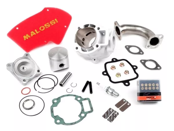 Tuning kit -MALOSSI 172 ccm- Piaggio LC 2-takt Maxi - Carburateur Dellorto