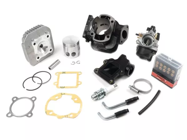 Kit di messa a punto -DR 70 ccm- Minarelli AC (verticale) - set base - BOOSTER, BUMP50, BWS50, SLIDER50, SPY, SR50 (-1994), STUNT, ZUMA50, AMICO
