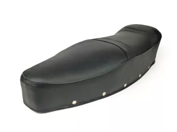 Banco de asiento - CALIDAD OEM (también adecuado con depósito alto)- Vespa Sprint150 (VLB1T), GL150 (VLA1T), GT125 (VNL2T), GTR125 (VNL2T), Super, SS180 (VSC1T), Rally180 (VSD1T), Rally200 (VSE1T) - Negro