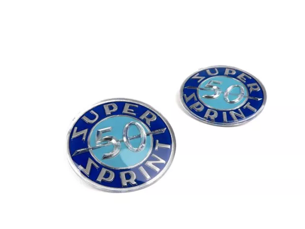 Bagageruimte beletteringsset -OEM KWALITEIT- Vespa Super Sprint 50 - Vespa SS50 (vanaf 1967)