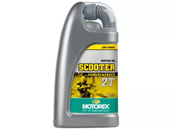 Olie -MOTOREX Scooter 2T- 2-takt synthetisch - 1000ml