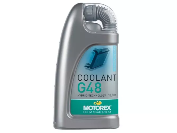 Kylvätska -MOTOREX kylvätska M5.0- Frostskyddsmedel ner till -33°C - 1000ml ( turkos )