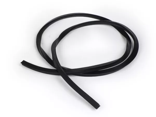 Glove box rubber beading -VESPA- Vespa PX, Rally180 (VSD1T), Rally200 (VSE1T), SS180 (VSC1T) - black
