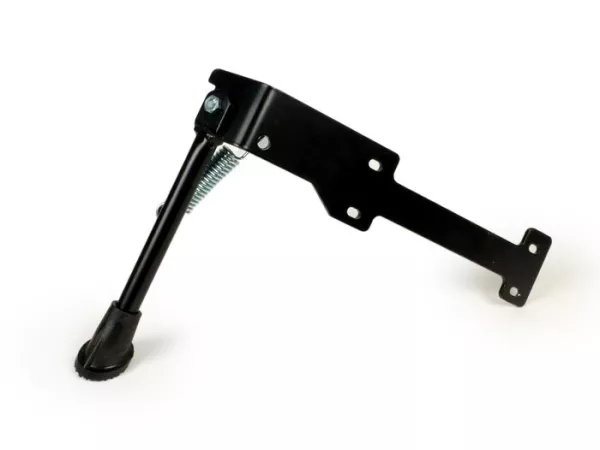 Side stand -MOTO NOSTRA- Vespa PX, T5 125ccm, Rally, TS, Sprint, Sprint Veloce, GT, GTR, SS180, GS160 - matt black