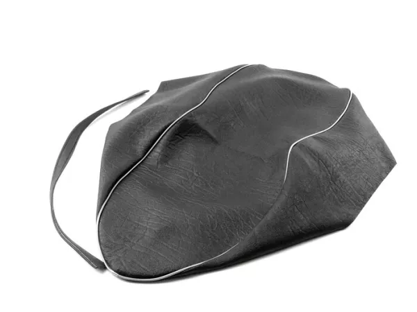 Sarung jok -KUALITAS OEM, Denfeld- Vespa 150 (T2, T3, VD1T, VD2T - model Jerman), Vespa GS150 / GS3 (VDTS - model Jerman) - hitam