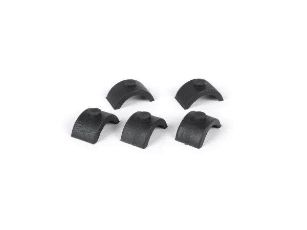Anti-vibration rubber-set handlebar -IMPORT- Vespa Wideframe V1T - V15T, V30T - V33T, VU, VM, VN, VL - 5 pcs