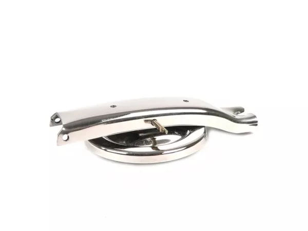 Fuel tank cap -VESPA- Rally180 (VSD1T), Rally200 (VSE1T), SS180 (VSC1T), GS160 / GS4 (VSB1T) - stainless steel