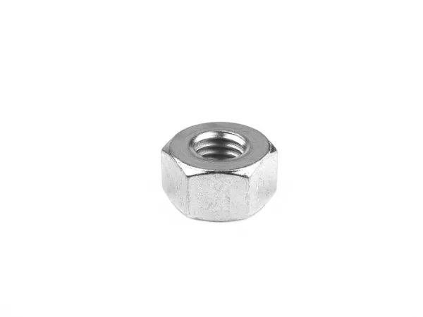 Nut high type -similar to DIN 934- M8, WS=14 (used for exhaust/engine casing cover Lambretta LI, LIS, SX, TV, DL, GP, wheel rim Lambretta A, B, C, LC, D, LD, E, F)