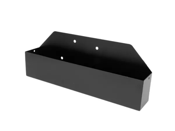 Glove box under side panel -MRP (397x80x70mm)- Vespa PK S, PK XL - black