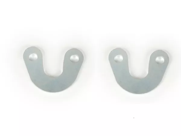 Pair of centre stand brackets -LAMBRETTA- Lui 50 C/CL, Lui 75 S/SL