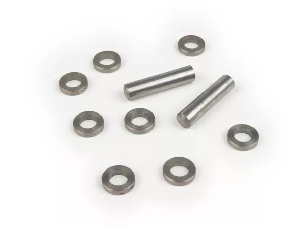 Juego de pernos y rodillos para acelerador y palanca de cambios -LAMBRETTA- Lambretta C (desde 1951), LC (desde 1951), D 125 (hasta 1952), LD 125 (hasta 1952) - +0,2mm