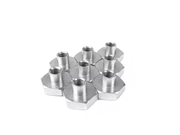Mutter-Set Felge M8 x 22 -PIAGGIO- Vespa VN, VNA, VNB1T bis VNB2T, VL1T, VB, VBA1T, VBB1T (bis Nr. 71000), GS150 / GS3 (VS1T bis VS4T) - 8 Stück
