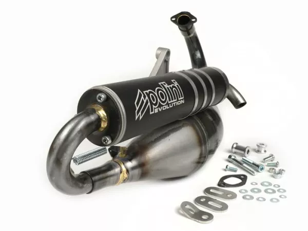 Exhaust -POLINI Evolution II 70cc- Piaggio 50cc 2-stroke