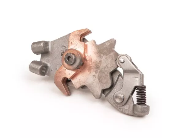 Tuas pemindah gigi -PIAGGIO 3-percepatan- model Vespa dengan pemindah gigi kabel hingga tahun 1957