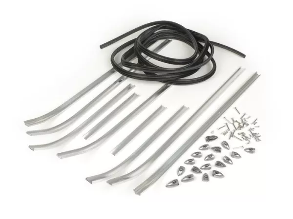 Set strip tapak -MAURO PASCOLI- Vespa 125 (dibuat tahun 1951 hingga 1952 - V30T hingga V33T)