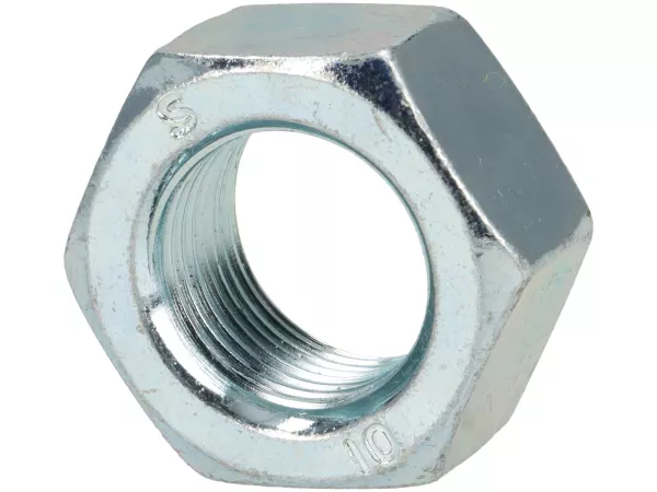 Rear hub nut -OEM QUALITY- Vespa PX (1984-), T5 125cc, PK XL, Cosa, Piaggio automatic, Gilera automatic