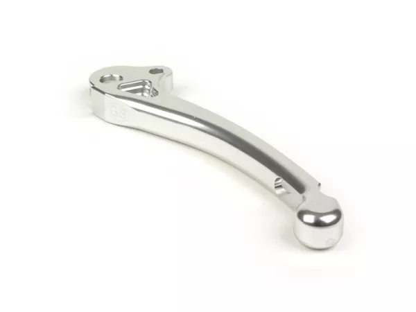 Clutch lever -GRAND SPORT CNC-bowden cable- Vespa PX, Rally180 (VSD1T), Rally200 (VSE1T), Sprint, V50, PV125, ET3 - silver