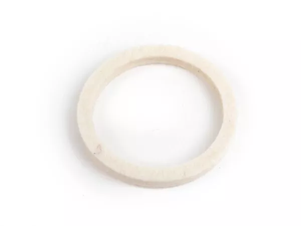 Anello in feltro per tamburo freno anteriore -QUALITA' OEM- Vespa Wideframe V98, da V1 a V15, da V30 a V33, VN, VM, VB, VL, VNA, VNB, VBA, VBB, GS150 / GS3 (da VS1T a VS5T), GL (VLA1T)