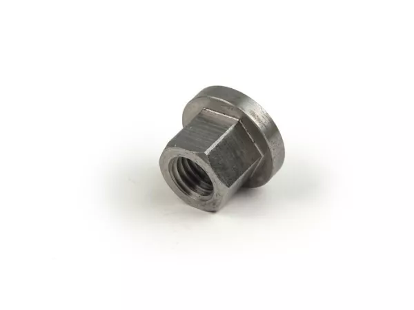 Tuerca de embrague -CALIDAD OEM, M10 con collar Ø=20.5mm, SW=14mm- Vespa GS150 / GS3, GS160 / GS4 (VSB1T), SS180 (VSC1T)