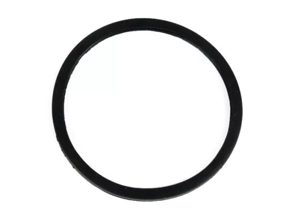 Gasket lensa lampu depan -KUALITAS OEM, Ø = 115/120mm (kaca/luar) - Vespa VNB, VBA, VBB, GS150 / GS3, GS160 / GS4 (VSB1T), VGLA, PV125, ET3, Super - Hitam