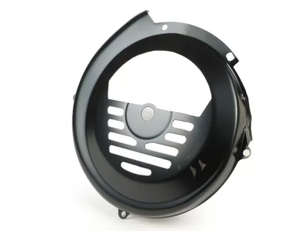 Fan wheel cover -RMS- Vespa Smallframe V50, PV, ET, PK - looks like V50 1°series (1963-1965) - painted black