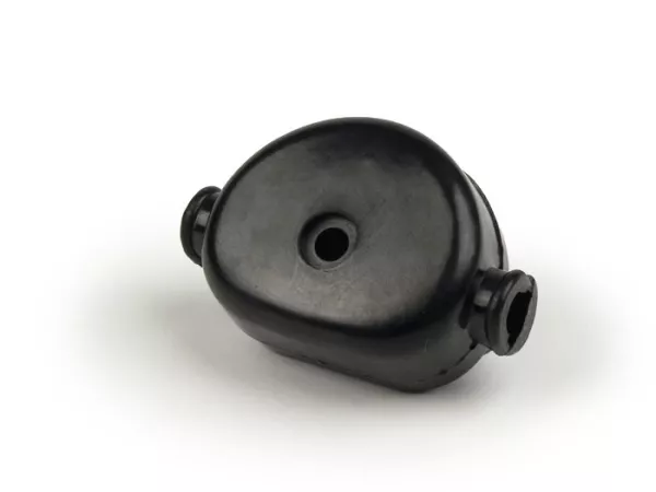 Caja de cables motor - CALIDAD OEM - Vespa VNB6T, VBB2T (desde 216489), GL150 (VLA1T) (VLA1T desde 070722), Super, GT125 (VNL2T), GTR125 (VNL2T), Sprint150 (VLB1T), Sprint Veloce, Rally180 (VSD1T) - negro