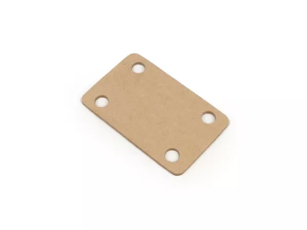 Supporto ruota di scorta/guarnizione telaio -LAMBRETTA- C, D, E, F