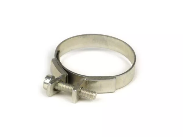 Collier de serrage pour soufflet de carburateur cadre -LAMBRETTA- J50, J100, J125 - finition ronde