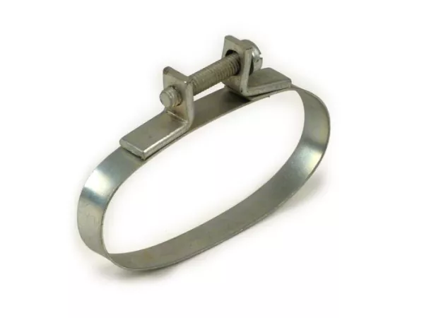 Collier de serrage pour soufflet de carburateur cadre -LAMBRETTA- J50, J100, J125 - finition ovale