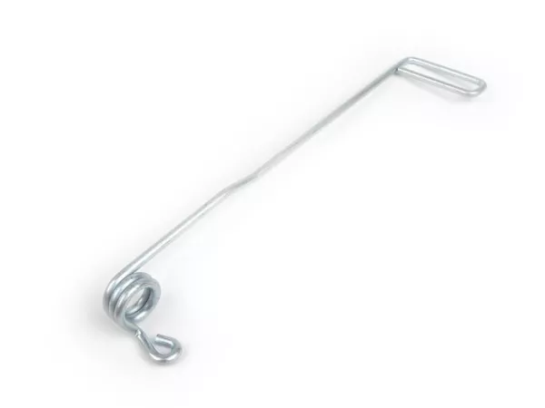 Leva di comando su telaio -QUALITA' OEM- Vespa VM1T, VM2T (impugnatura asimmetrica) - zincato