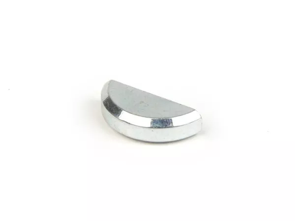Woodruff key -PIAGGIO DIN6888- 4 x 6.5 (used for crankshaft/clutch side Vespa PX, Rally180 (VSD1T), Rally200 (VSE1T), Sprint, crankshaft/flywheel side Lambretta LI, LIS, SX, TV, DL, GP, Piaggio 250-300cc 4-stroke)