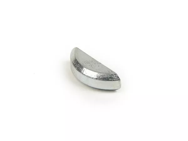 Woodruff key -PIAGGIO DIN 6888- 3x3mm (used for primary gear Vespa V50, V90, SS50, SS90, PV125, ET3, PK S, PK XL), (used for crankshaft/flywheel side Lambretta D 125-150 (1956-1957), LD 125-150 (1956-1957))