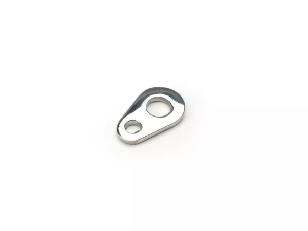 Cover plate for speedometer cable -IMPORT- Vespa PX, T5 125cc - stainless steel