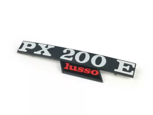 Zijklep belettering -OEM KWALITEIT- Vespa PX200 E Lusso- Vespa PX200 (bouwjaar 1984-1997)