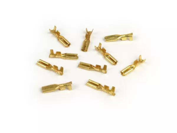 Crimp terminal -female spade connector 2.8mm Ø=0.5-1.0mm²- DIN 18201 - 10 pcs