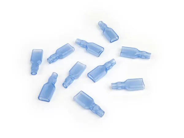 Isolator hose for crimp terminal - female spade connector 6.3mm Ø=0.5-1.0mm²- DIN 46248 - 10 pcs