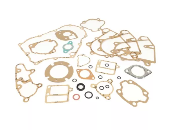 Mesin set gasket -ATHENA- Vespa 50 otomatis (V5P2T), PK50 S otomatis (VA51T), PK80 S otomatis (VA81T), PK125 S otomatis (VAM1T), PK50 XL otomatis (VA51T), PK50 XL2 otomatis (VA52T)