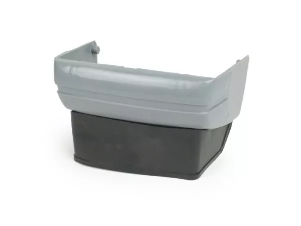 Rear mudflap -OEM QUALITY- Vespa PX old style (1977-1983), PX80E EFL (V8X1T, -103053), PX200E EFL (VSX1T, -317397) - grey