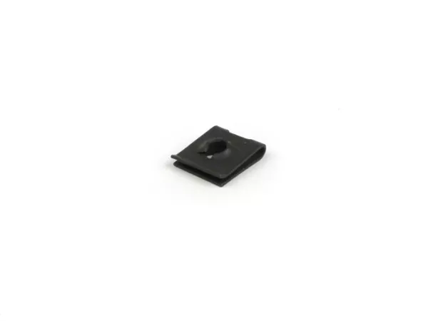 Sheet metal nut -PIAGGIO- Ø=4,8mm 12x15mm used for cylinder cover Vespa V50, PV125, ET3, PK S, PK XL