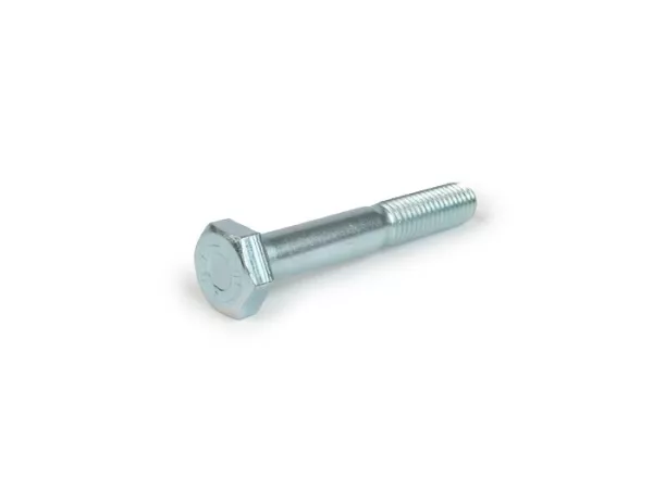 Tornillo -DIN 931- M10 x 65mm (utilizado para amortiguador/motor Vespa PX80, PX125, PX150, PX200 (a partir de 1984, T5 125cc, Cosa, PK S, PK XL)