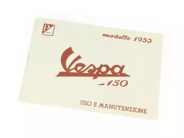 Gebruiksaanwijzing -VESPA- Vespa 150 (1955)