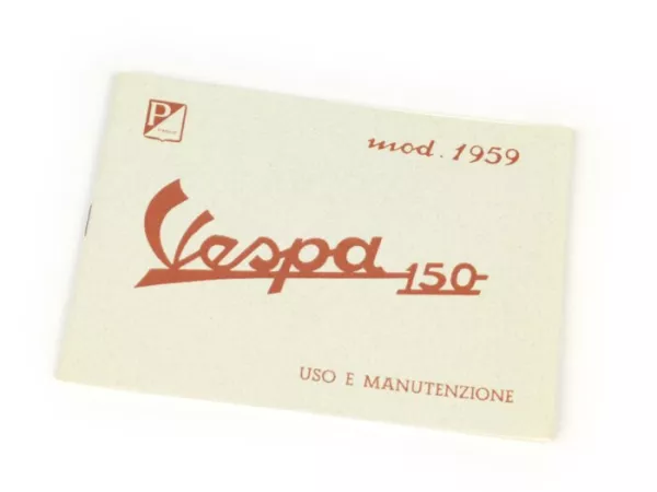 Instruktionsbok -VESPA- Vespa 150 (1959)