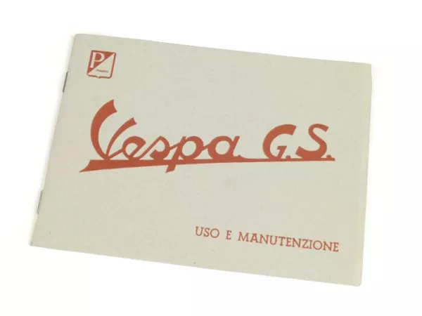 Manuel d’utilisation -VESPA- Vespa GS 150 (1959-1961)