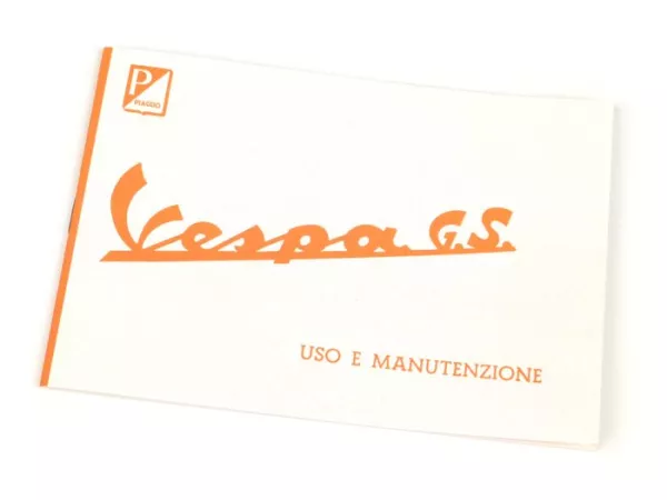 Gebruikershandleiding -VESPA- Vespa GS 160 (1963)